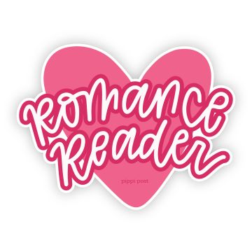 Romance Reader Decal Sticker